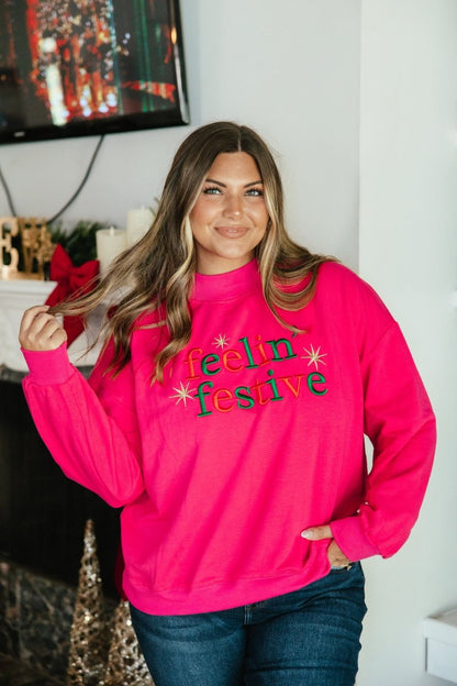 Always Festive Pullover - Reg & Curvy - Macoma Boutique120 Long Sleeve
