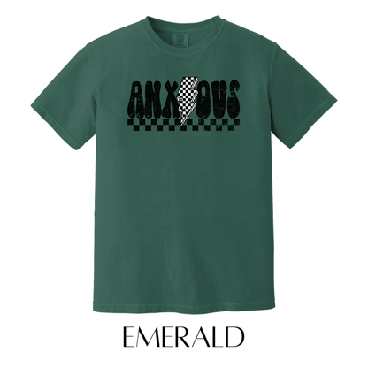 Anxious Graphic Tee - FINAL SALE - Macoma Boutique555 Presales