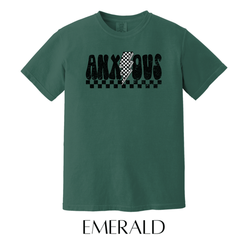 Anxious Graphic Tee - FINAL SALE - Macoma Boutique555 Presales