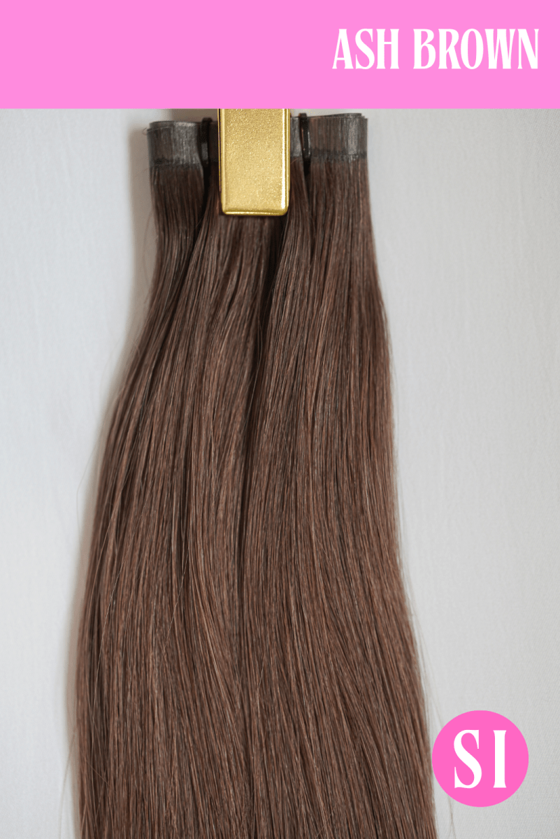 Ash Brown Hair Extensions - Macoma Boutique555 Presales