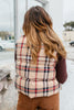 Autumn Stroll Plaid Vest - Macoma Boutique230 Outerwear