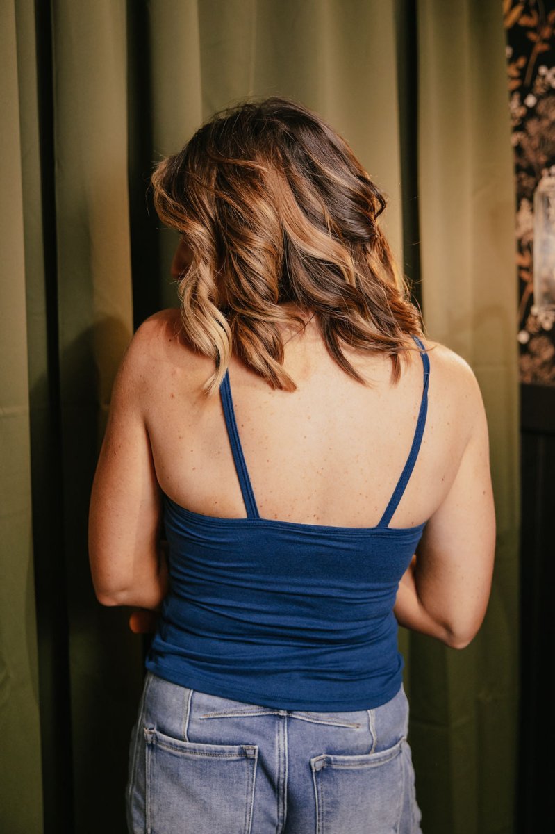Bare Minimum Brami Tank In Riptide - Reg & Curvy - Macoma Boutique110 Tanks