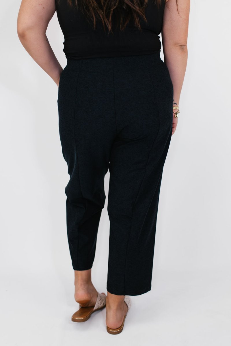 Barrel Pants in Black - Reg/Curvy - Macoma Boutique210 Other Bottoms
