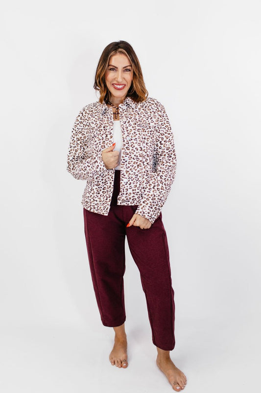 Barrel Pants in Burgundy - Reg/Curvy - Macoma Boutique210 Other Bottoms