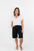 Barrel Shorts in Black - Reg/Curvy - FINAL SALE - Macoma Boutique180 Shorts