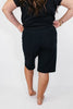 Barrel Shorts in Black - Reg/Curvy - FINAL SALE - Macoma Boutique180 Shorts