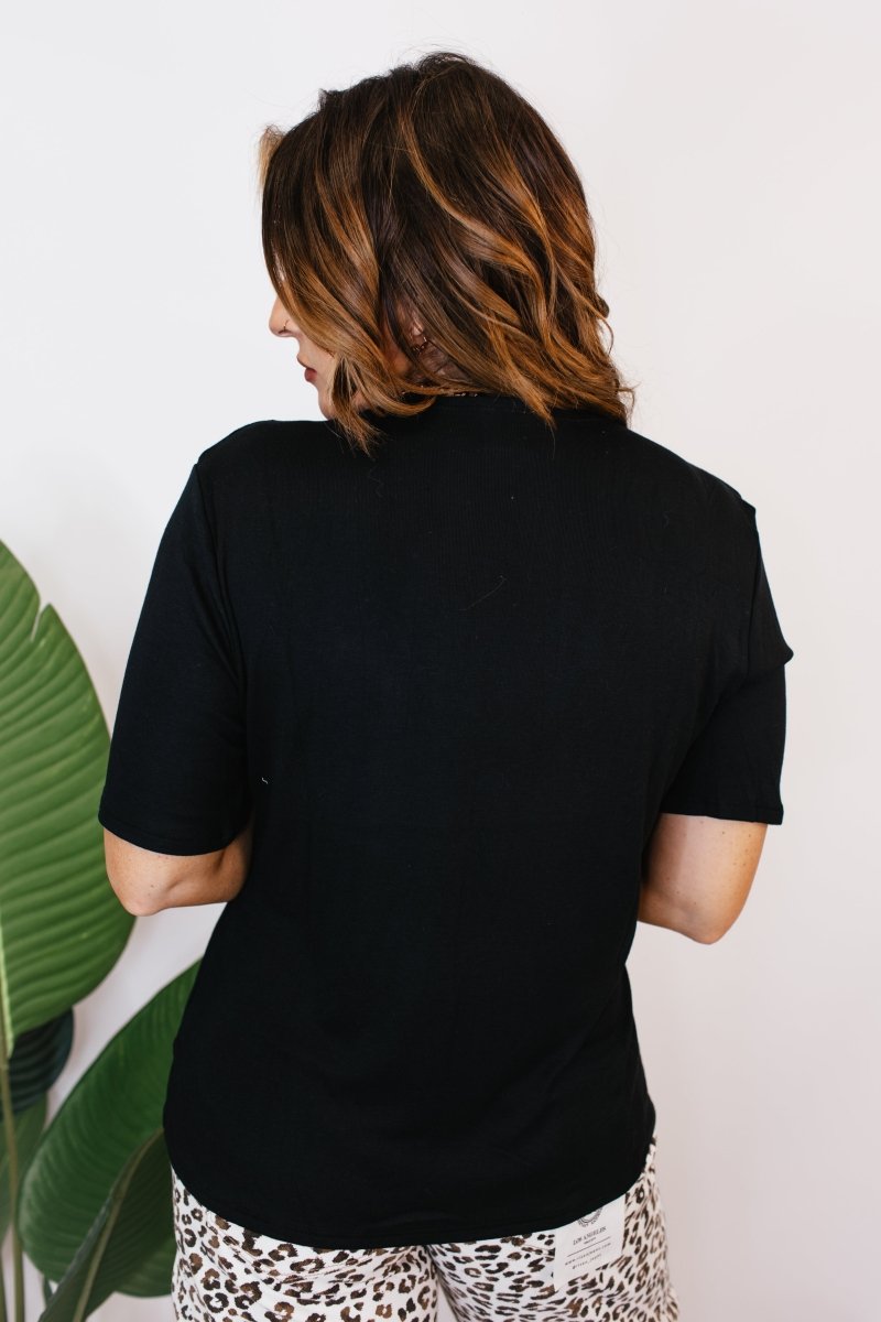 Basic Cardigan in Black - Reg/Curvy - Macoma Boutique220 Cardigans/Kimonos