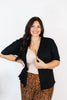 Basic Cardigan in Black - Reg/Curvy - Macoma Boutique220 Cardigans/Kimonos