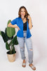 Basic Cardigan in Blue - Reg/Curvy - Macoma Boutique220 Cardigans/Kimonos
