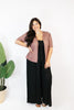 Basic Cardigan in Brown - Reg/Curvy - Macoma Boutique220 Cardigans/Kimonos
