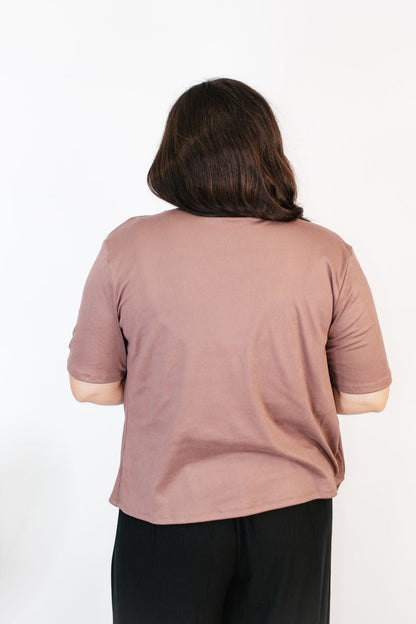 Basic Cardigan in Brown - Reg/Curvy - Macoma Boutique220 Cardigans/Kimonos