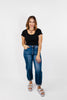 Be Glad In It Top in Black - FINAL SALE - Macoma Boutique100 Short Sleeve