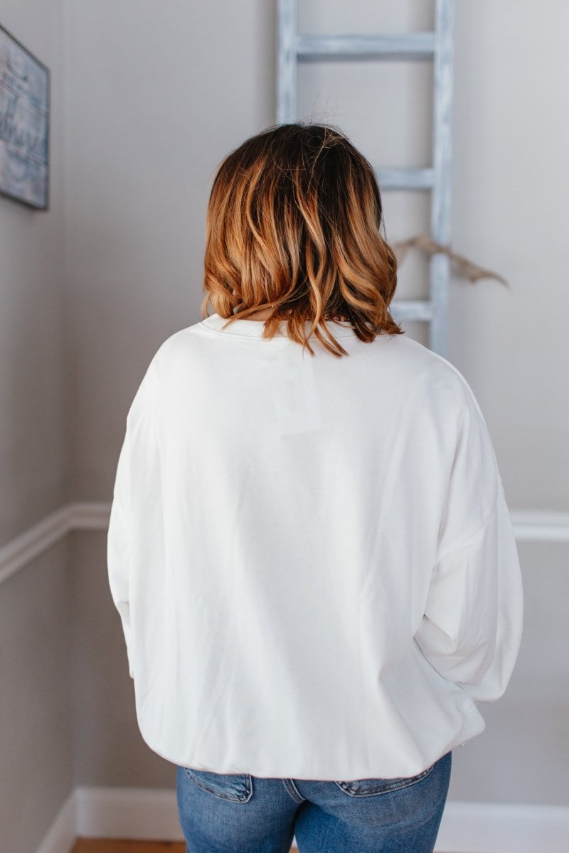 Beary American Sweatshirt - FINAL SALE - Macoma Boutique120 Long Sleeve