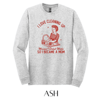 Became A Mom Graphic Long Sleeve - FINAL SALE