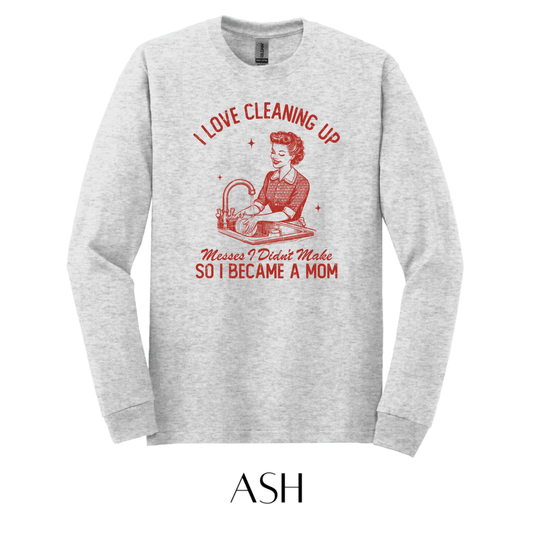 Became A Mom Graphic Long Sleeve - FINAL SALE - Macoma Boutique555 Presales