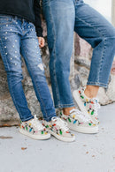 Betsey Johnson Children's Multi Light Sidny Sneakers - Macoma Boutique301 Sneakers