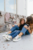 Betsey Johnson Women's Multi Light Sidny Sneakers - Macoma Boutique301 Sneakers