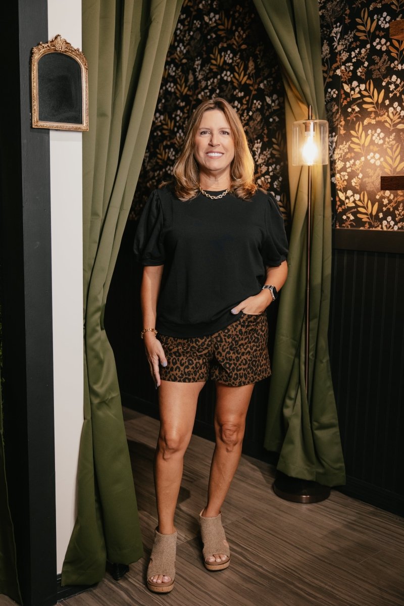 Better Together Top In Black - Reg & Curvy - Macoma Boutique100 Short Sleeve