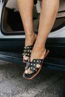 Black Bobbie 19 Sandals - FINAL SALE - Macoma Boutique304 Sandals