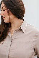 BLACK FRIDAY DEAL: Chic Essence Top In Coco - Macoma Boutique120 Long Sleeve