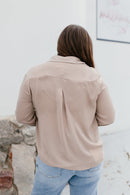 BLACK FRIDAY DEAL: Chic Essence Top In Coco - Macoma Boutique120 Long Sleeve