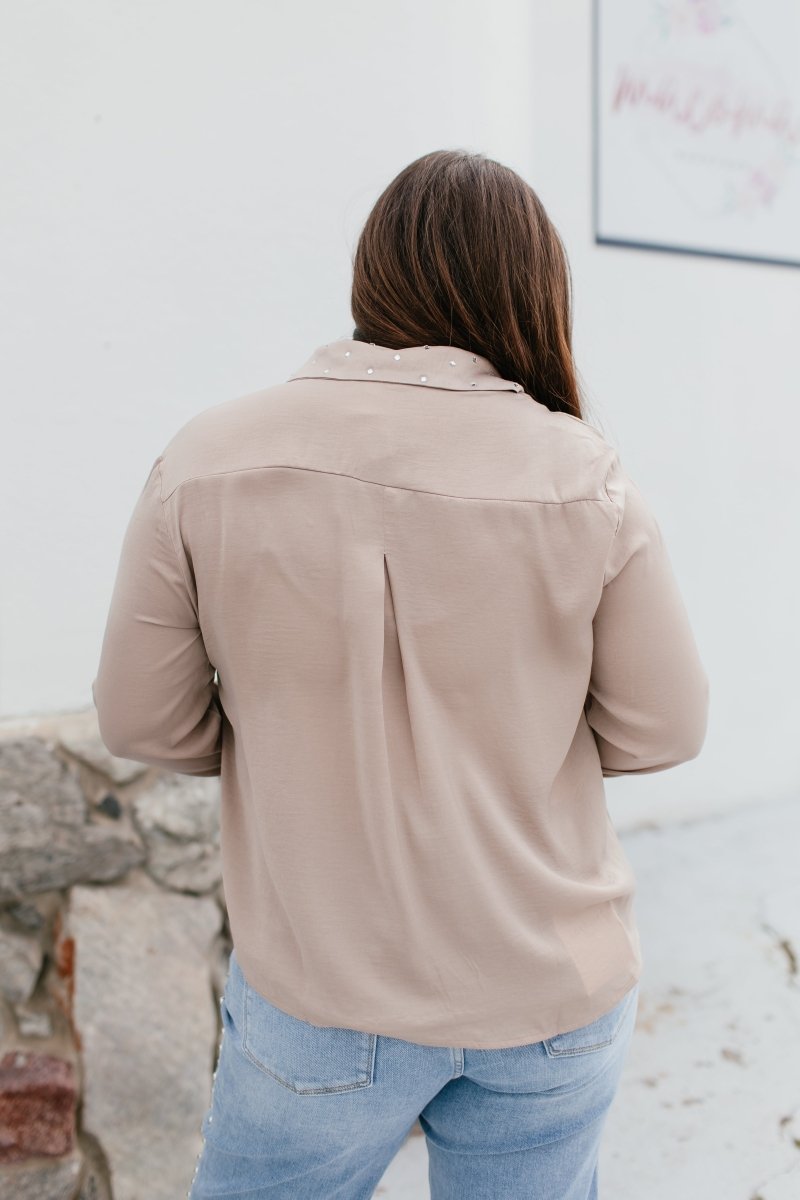 BLACK FRIDAY DEAL: Chic Essence Top In Coco - Macoma Boutique120 Long Sleeve