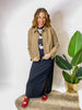 BLACK FRIDAY DEAL: City Scene Jacket In Mocha - Macoma Boutique240 Jackets/Blazers