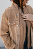 BLACK FRIDAY DEAL: Cozy Corduroy Jacket In Latte - Macoma Boutique240 Jackets/Blazers