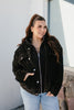 BLACK FRIDAY DEAL: Cozy Corduroy Jacket In Washed Black - Macoma Boutique240 Jackets/Blazers
