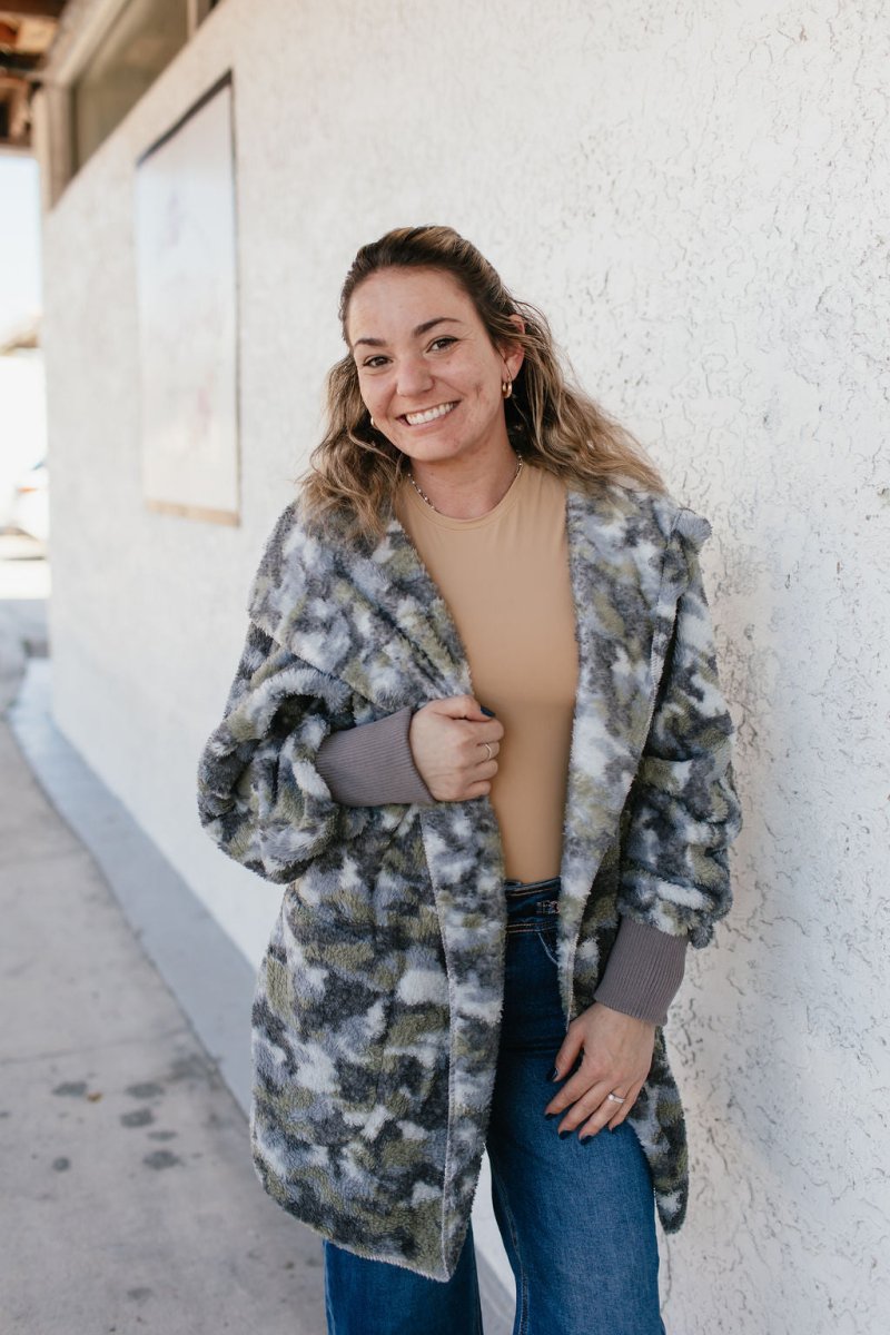 BLACK FRIDAY DEAL: Hideaway Camo Jacket - Macoma Boutique240 Jackets/Blazers
