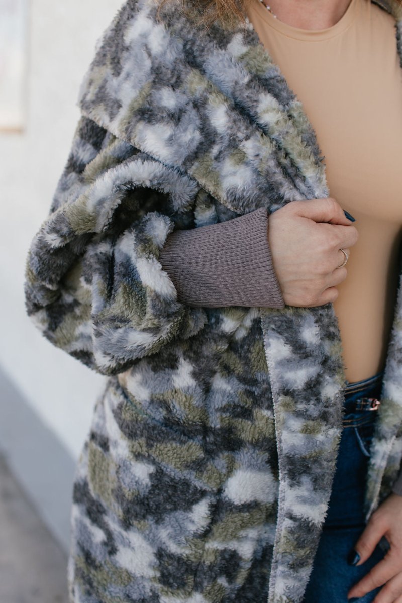 BLACK FRIDAY DEAL: Hideaway Camo Jacket - Macoma Boutique240 Jackets/Blazers