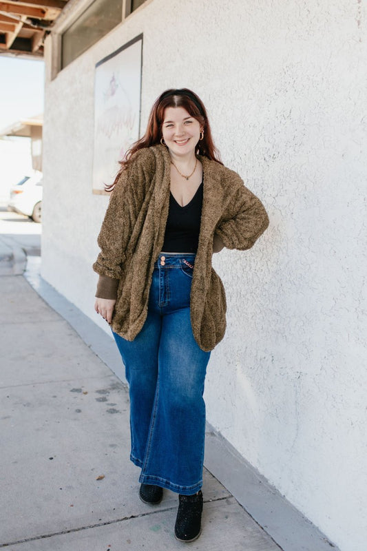 BLACK FRIDAY DEAL: Hideaway Olive Jacket - Macoma Boutique220 Cardigans/Kimonos