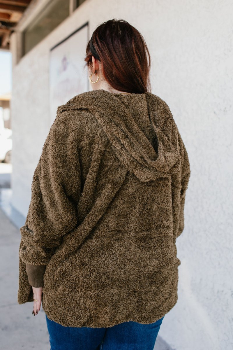 BLACK FRIDAY DEAL: Hideaway Olive Jacket - Macoma Boutique220 Cardigans/Kimonos