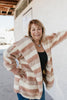 BLACK FRIDAY DEAL: Hideaway Rose Striped Jacket - Macoma Boutique220 Cardigans/Kimonos