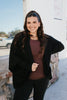 BLACK FRIDAY DEAL: Jetsetter Cardigan In Black - Macoma Boutique230 Outerwear