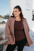 BLACK FRIDAY DEAL: Jetsetter Cardigan In Deep Taupe - Macoma Boutique230 Outerwear