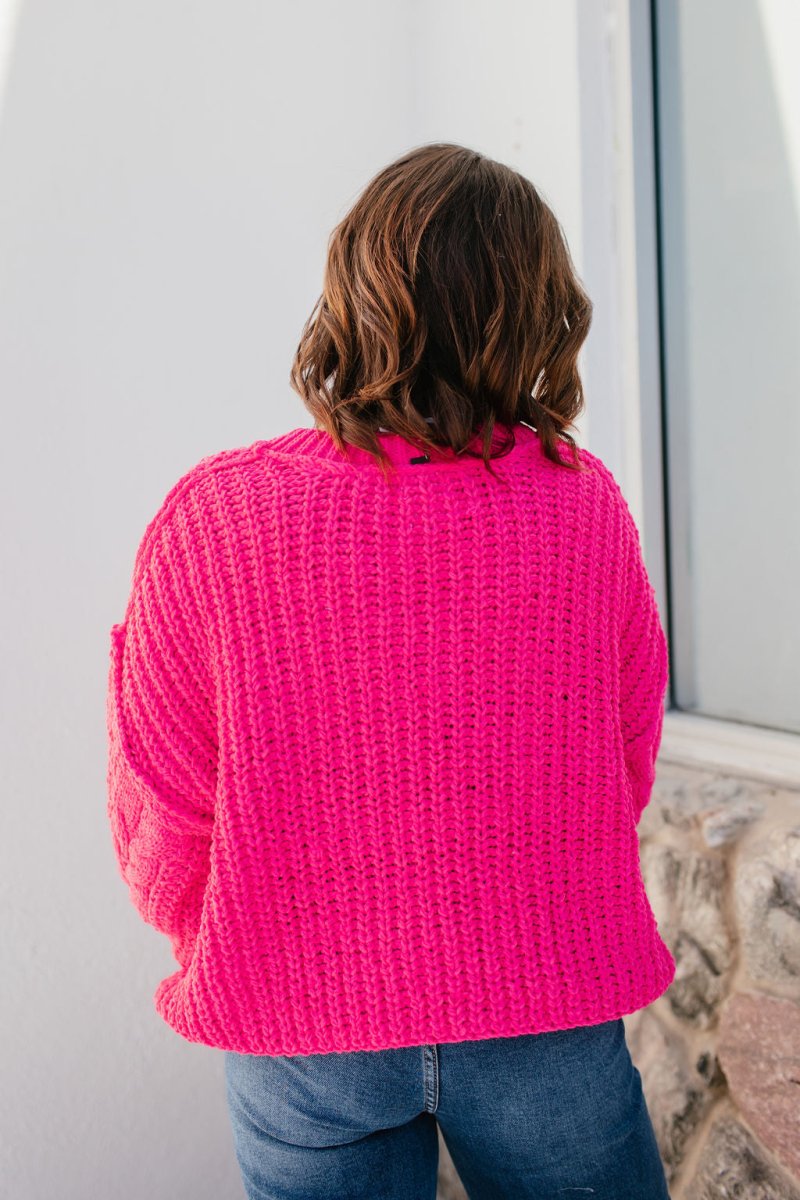 BLACK FRIDAY DEAL: Pretty In Pink Sweater - Macoma Boutique130 Sweaters