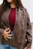Black Friday Deal: Rebel Jacket In Brown - Macoma Boutique240 Jackets/Blazers