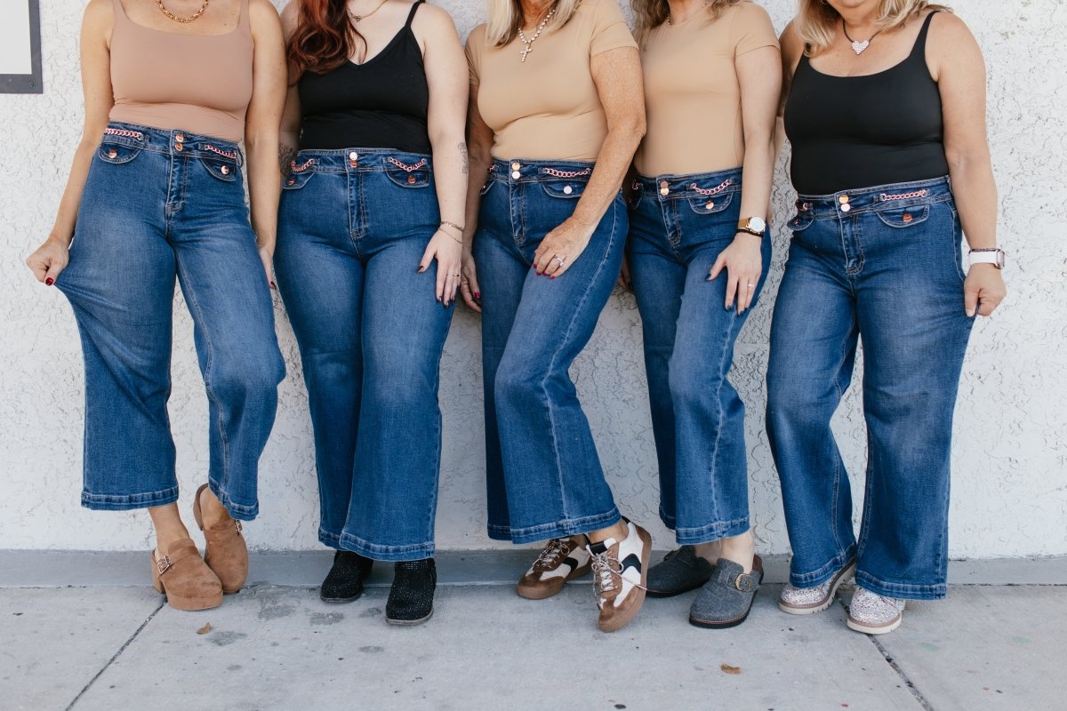 BLACK FRIDAY DEAL: Risen Chain Reaction Jeans - Reg & Curvy - Macoma Boutique170 Denim