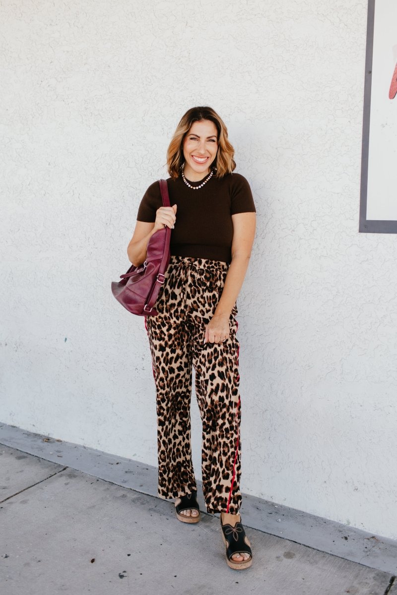 BLACK FRIDAY DEAL: Spotted In Leopard Pants - Macoma Boutique210 Other Bottoms