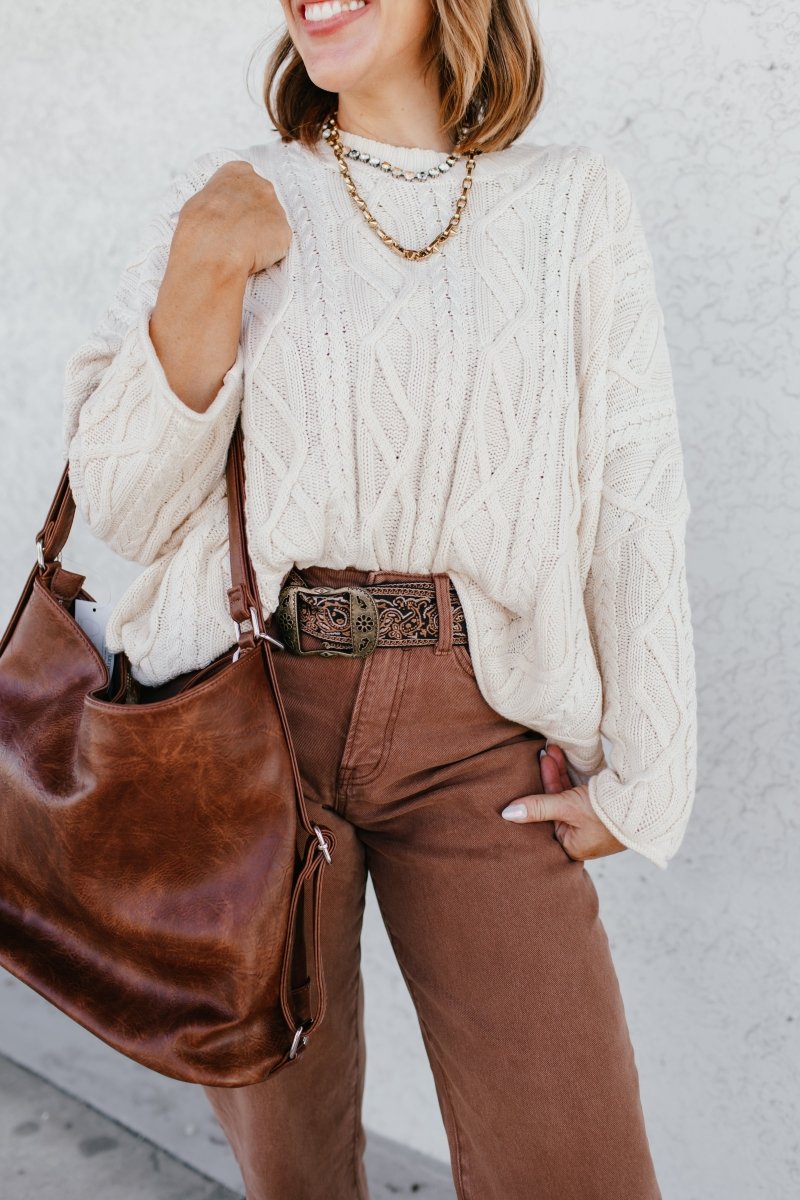 BLACK FRIDAY DEAL: The Essential Bag In Brown - Macoma Boutique310 Accessories/Jewelry