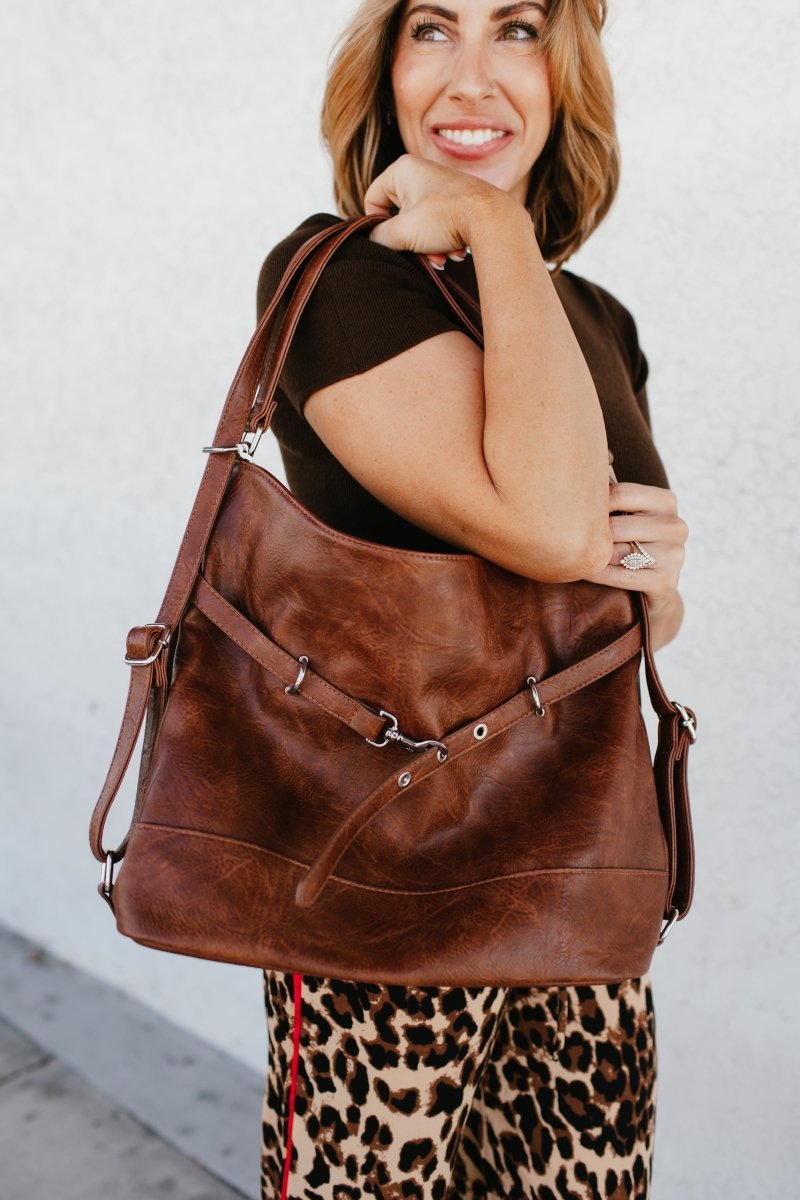 BLACK FRIDAY DEAL: The Essential Bag In Brown - Macoma Boutique310 Accessories/Jewelry