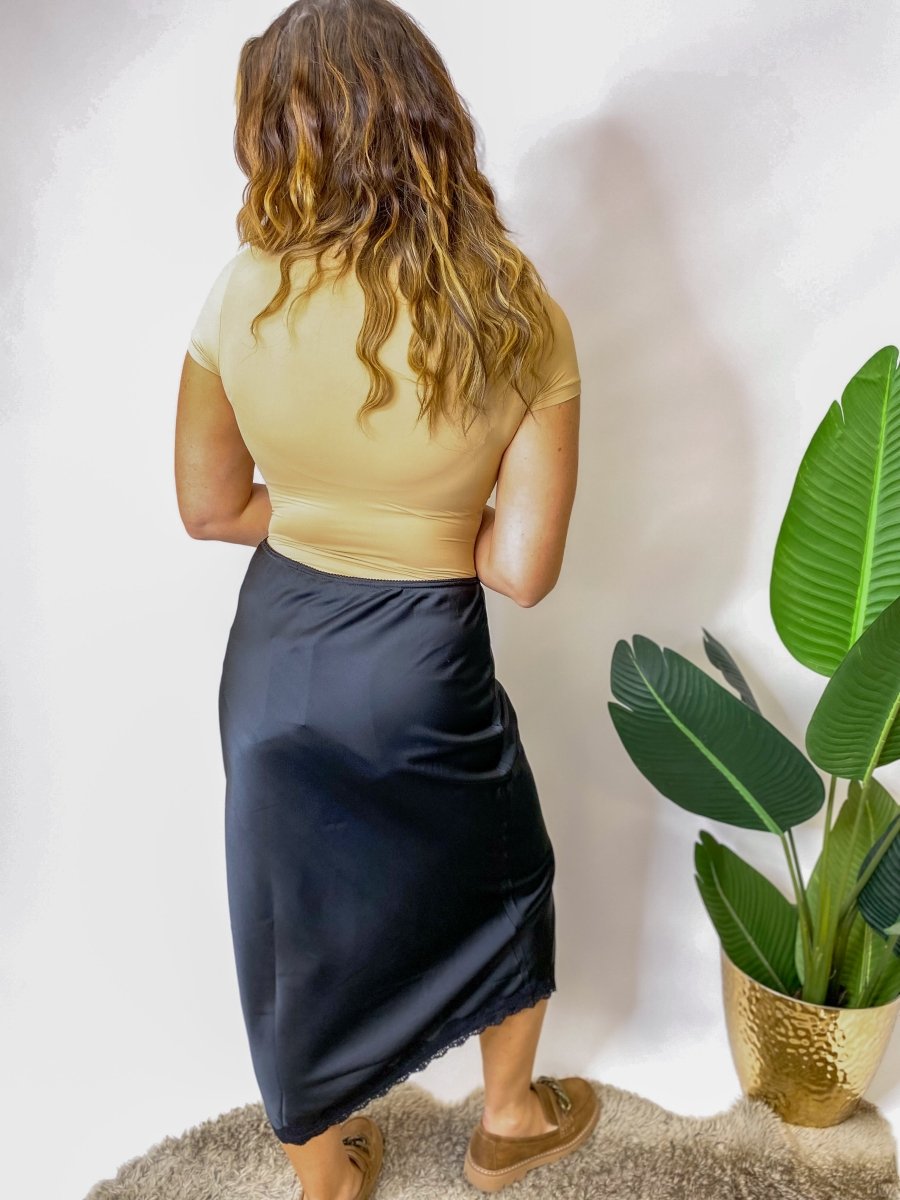 BLACK FRIDAY DEAL: The Icon Satin Skirt - Macoma Boutique200 Skirts