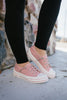 BLACK FRIDAY DEAL: Very G Blush Rose Corduroy Sneakers - Macoma Boutique301 Sneakers