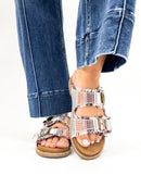 BLACK FRIDAY DEAL: Very G Cream Multi Mackenzie Sandals - Macoma Boutique304 Sandals