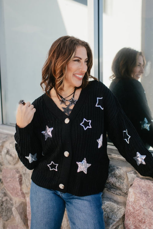 BLACK FRIDAY DEAL: Written In The Stars Cardigan - Macoma Boutique220 Cardigans/Kimonos