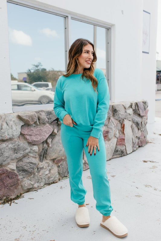 BLACK FRIDAY: Malibu Bound Set In Emerald - Macoma Boutique290 Loungewear/Sets