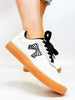 Black Jessie 2 Sneakers FINAL SALE - Macoma Boutique301 Sneakers