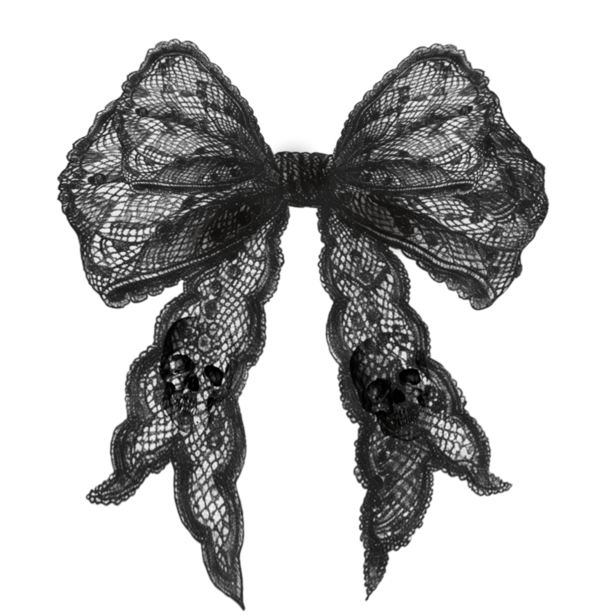 Black Lace Bow Graphic Pullover - FINAL SALE - Macoma Boutique555 Presales