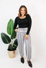 Black Out Lines Pants - FINAL SALE - Macoma Boutique210 Other Bottoms